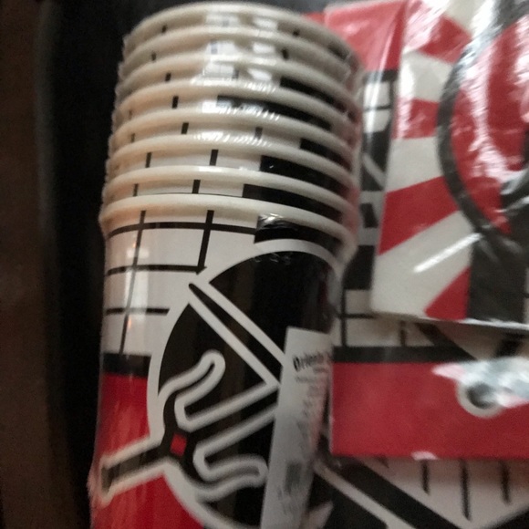 Ninja Birthday Party - red and black color scheme - Picture 4 of 8